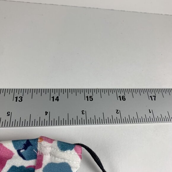 Calvin Klein Bikini Bottom Women M Multicolor Floral Pleated High Waist Swimwear - Picture 3 of 6